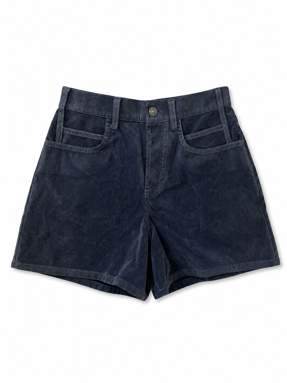 NWT WE THE FREE Tippi Vegan Suede Short Dark Grey high waisted minimalist 25